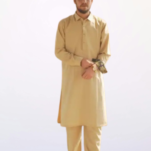 Camel Washing Wear Kameez Trouser