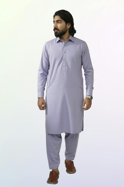 Lilac Washing Wear Kameez Trouser