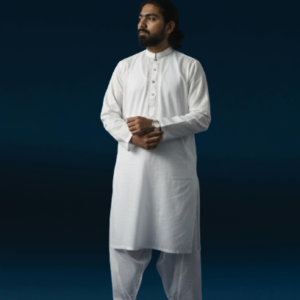 White Cotton Shalwar Kameez
