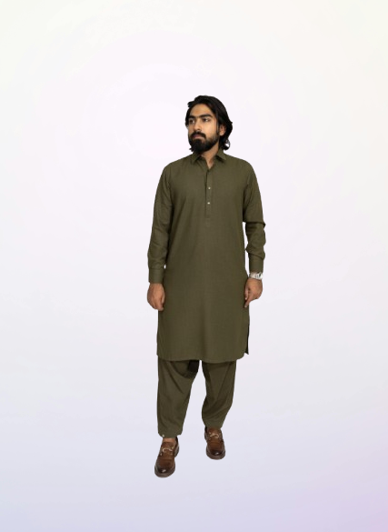 Mehndi Washing Wear Shalwar Kameez