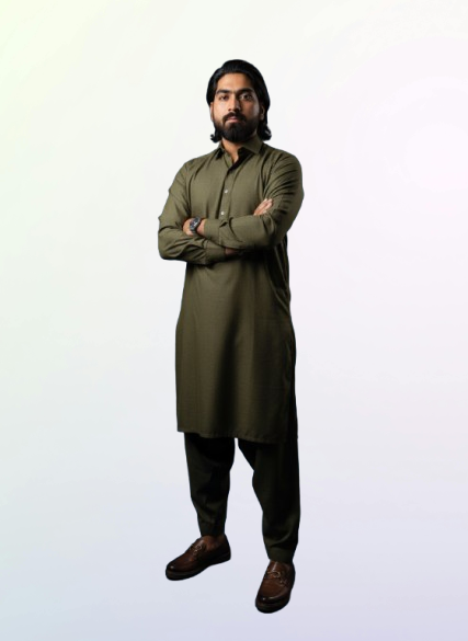 Mehndi Washing Wear Shalwar Kameez