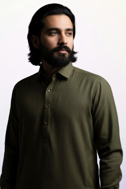 Mehndi Washing Wear Shalwar Kameez
