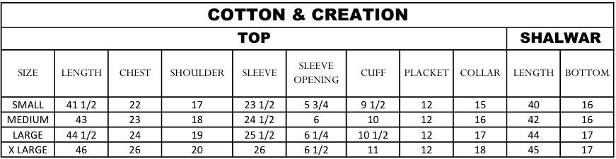 Batch Cotton Kurta Shalwar